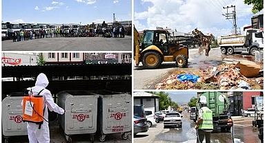 Yakutiye'de bayram temizliği seferberliği