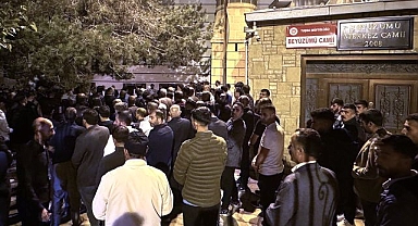 Yapay gölde akıntıya kapılan gence son görev