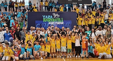 Yaza hareketli 'merhaba'