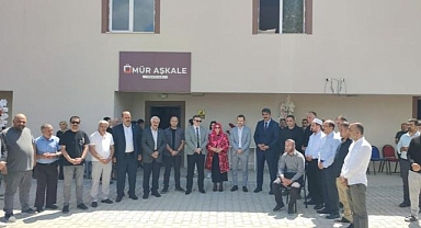 Aşkale'de tekstil fabrikası açıldı