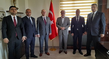 Azerbaycan heyeti Erzurum'da
