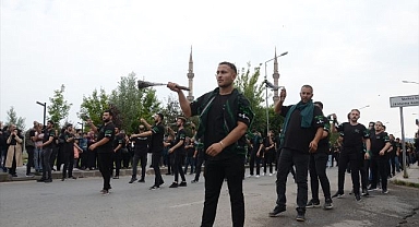 Doğu'da Kerbela şehitleri anıldı