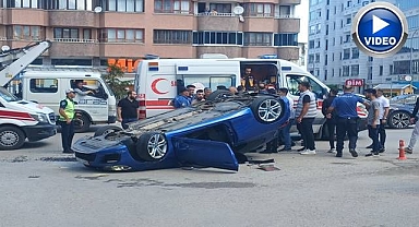 Erzurum'da feci kaza!