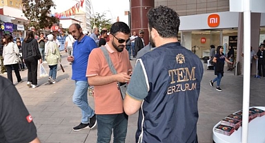 Erzurum'da polisten 15 bin vatandaşa bilgilendirme