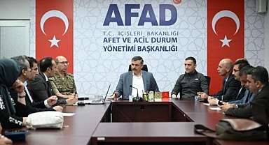 Erzurum’da sağanak sonrası kriz merkezi toplandı