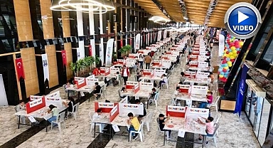 Erzurum'da yüzlerce öğrenci final için ter döktü