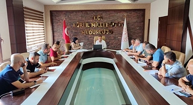 Okul müdürleri bir araya geldi