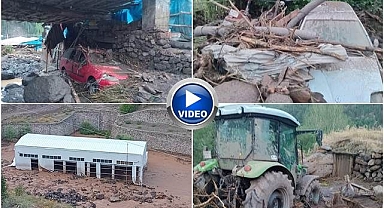 Pasinlerde sel büyük yıkım yarattı