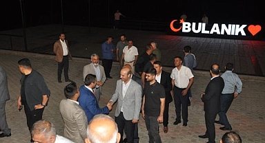 Tayini çıkan Kaymakama veda yemeği