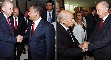 Yavru Vatan'da sürpriz 3'lü buluşma