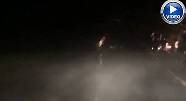 Yoğun sis ulaşımı aksattı! Göz gözü görmedi