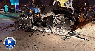 6 aracı biçmişti... Erzurum'da dehşet anları kamerada