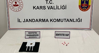 Aracında gizlediği uyuşturucuyla yakalandı