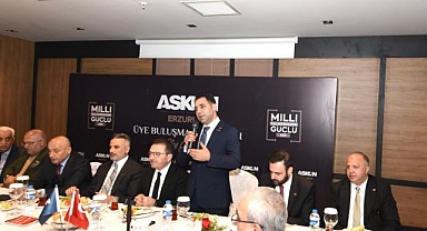 ASKON Genel Başkanı Aydın: 'İş adamlarımız Erzurum'a önemli yatırımlar sağlamıştır'