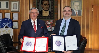 Atatürk Üniversitesi ile Manas Üniversitesi iş birliği yaptı