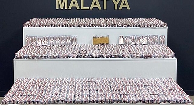 Binlerce sentetik hap ele geçirildi