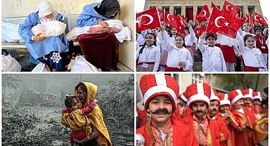 Bir yanda ölüm bir yanda bayram