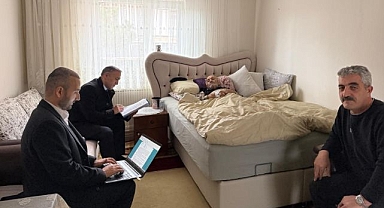 Duruşma salonu eve taşındı