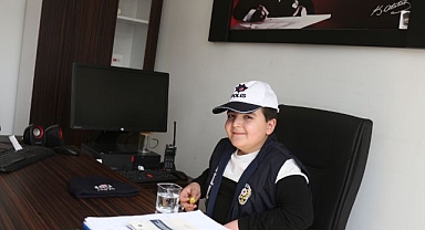 Engelli çocuğun hayali gerçek oldu