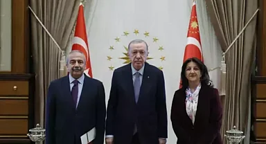 Erdoğan ile DEM Parti heyeti arasında 1.5 saat süren görüşme! İlk açıklama geldi