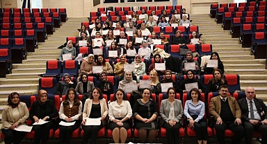 Erzurum'da ebelere normal doğum eğitimi