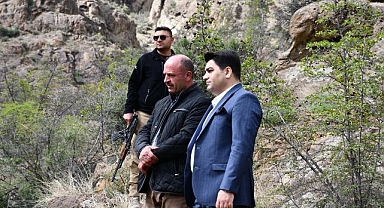 Erzurum'da kaçak ava karşı fotokapan!