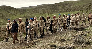 Erzurum'da kaçak göçmen operasyonu