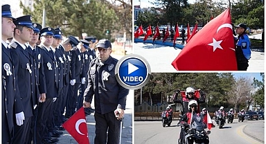 Erzurum'da Polis Teşkilatının 180. yıl dönümü coşkusu
