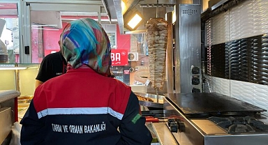 Erzurum’da tavuk döner işletmelerine sıkı denetim