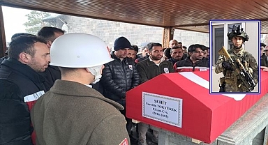 Erzurum şehidini son yolculuğuna uğurladı