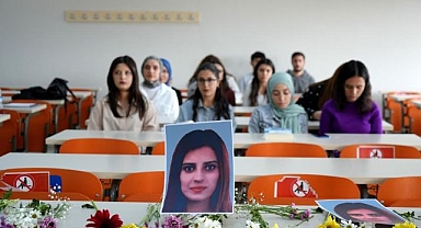 Eşi tarafından katledilen Hatice'nin sınıfında yas