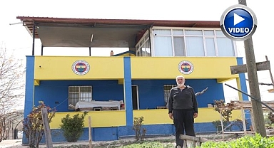 Fenerbahçe aşkını evine yansıttı