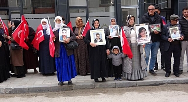 Gözü yaşlı anneler evlat nöbetine devam ediyor