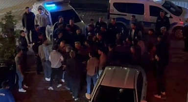 İki grup arasında bıçaklar çekildi