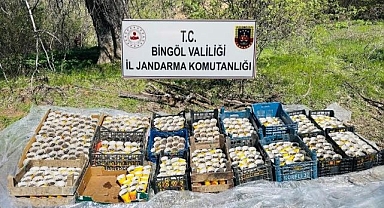 Karton bardaklara ekilmiş halde ele geçirildi