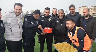 Kavga ihbarına giden polislere sürpriz