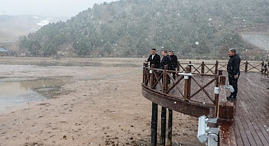 Kayak merkezinde otel alanları incelendi