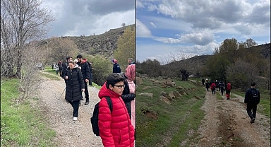 Kulüp üyeleri doğa ile buluştu