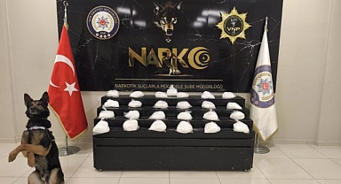 Onlarca kilo metamfetamin ele geçirildi