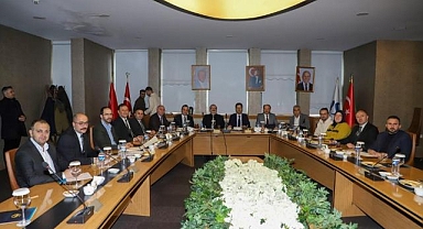 Palandöken Ekonomi Forumu öncesi istişare ettiler
