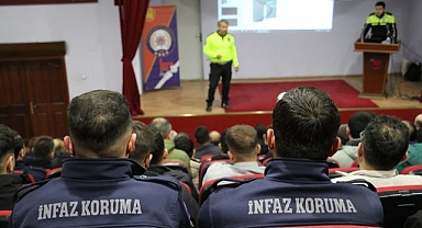 Polisten Ceza İnfaz Koruma memurlarına seminer
