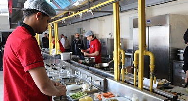 Yemek yarışmasında tescilli ürünler