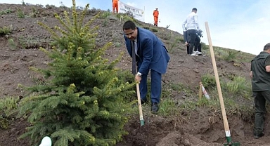 105 bin fidan toprakla buluştu