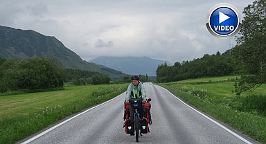 2 yılda 33 bin kilometre pedal çevirdi