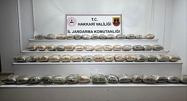 34 kilogram uyuşturucu ele geçirildi