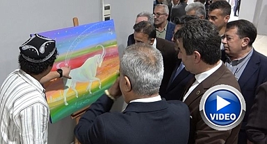 35 eserden oluşan sergi açıldı