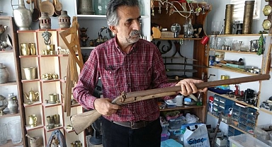 40 yıllık sevdasından konteynerde de vazgeçmedi