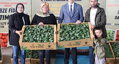 Amaç sebze yetiştiriciliğini yaygınlaştırmak