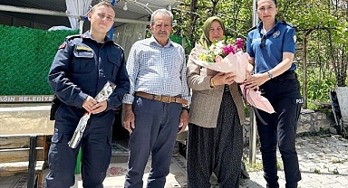 Anneler Günü'nde şehit annesine ziyaret