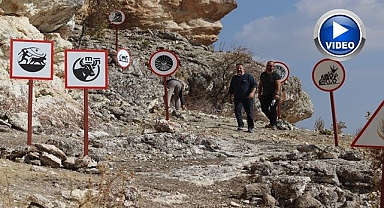Bin 500 rakımdaki mağarada sergisi
